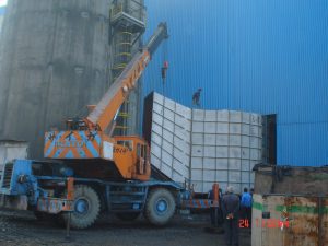 Construction and installation of agglomeration equipment