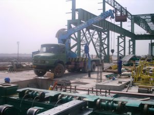 Installation and commissioning of 30 cranes and 2 scissors for wide plate rolling mill unit in Oxin Steel Company