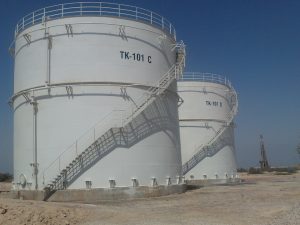 The project includes engineering services, procurement of raw materials, construction work, installation and commissioning testing for the construction of two steel fuel ATK tanks for the Kish Airport fuel storage .