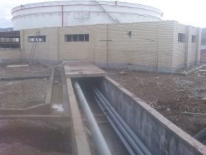 Construction of a 3000 m 3 mazut storage tank for Shahid Beheshti power plant in Loshan