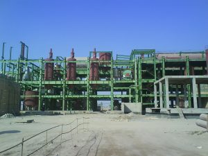 Construction and installation of fuel and molasses tanks, sand filters, sand blasting and painting in Dehkhoda sugar factory