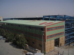 Completing buildings, yards, mechanical and e lectric al facilities of the development plan of Parto Factory
