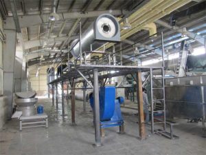 Study, design, procurement, construction, transportation, installation and commissioning of the line for converting fruit and vegetable waste into animal food