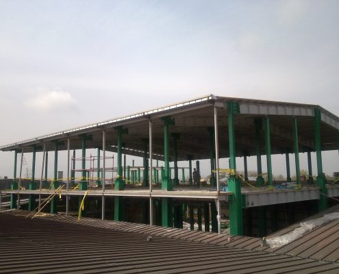 Development and construction of the production hall and ancillary buildings (Ghadir)